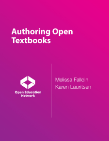 Authoring Open Textbooks  book cover